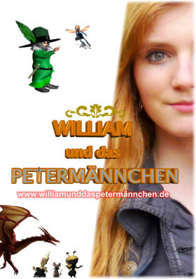 A1 oder B1 Kinofilmplakat - William und das Petermännchen